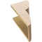 Ekena Millwork 8"W x 8"D x 16"H Wide Crestline Rough Cedar Woodgrain TimberThane Corbel, Primed Tan CORUR08X08X16CRERCPR - alternate 3